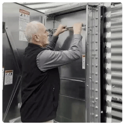 Sukup grain bin safety door